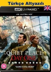A Quiet Place Day One - Sessiz Bir Yer Birinci Gün 4K Ultra HD Tek Disk Karton Kılıflı