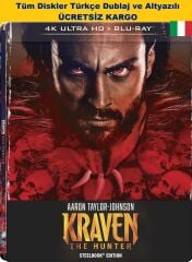 Kraven The Hunter - Avcı Kraven 4K Ultra HD+Blu-Ray 2 Disk Steelbook