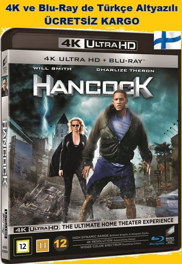 Hancock 4K Ultra HD + Blu-Ray 2 Disk