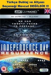 Independence Day 2 Kurtuluş Günü Yeni Tehdit 4K Ultra HD+Blu-Ray 2 Disk