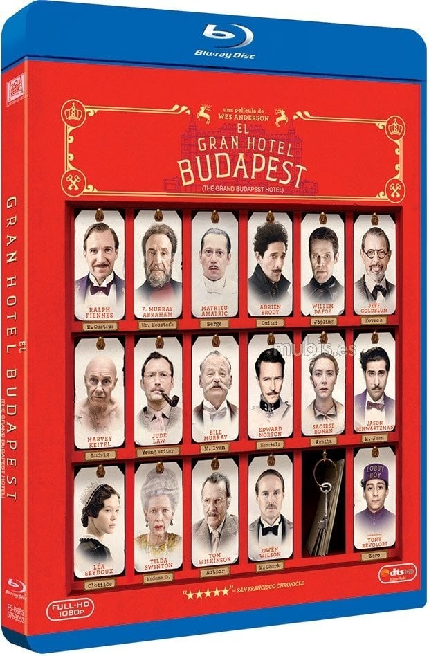 The Grand Budapest Hotel - Büyük Budapeşte Oteli Blu-Ray