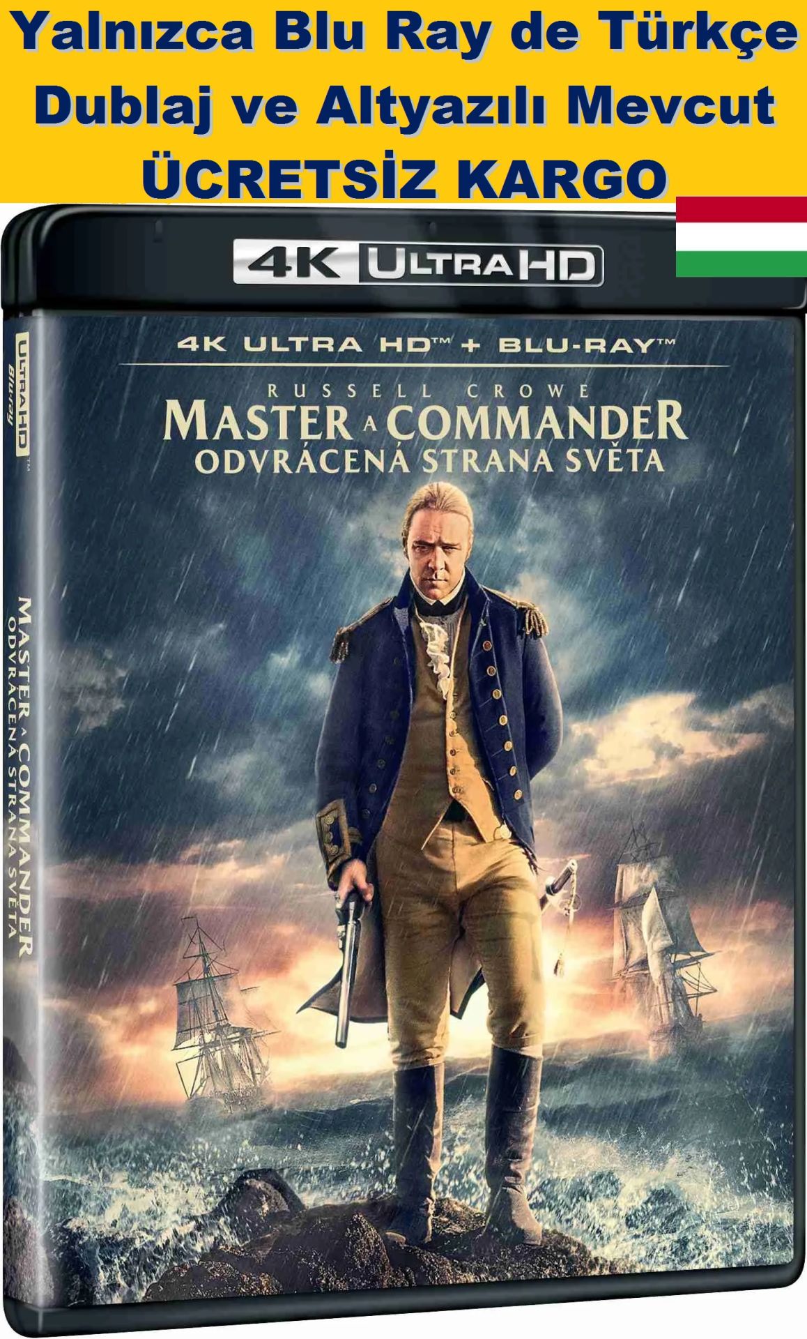 Master&Commander - Dünyanın Uzak Ucu 4K Ultra HD+Blu-Ray 2 Disk
