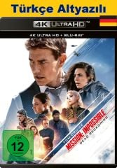 Mission Impossible – Dead Reckoning Part One -  Mission Impossible: Ölümcül Hesaplaşma Birinci Bölüm 4K Ultra HD+Blu-Ray 3 Disk