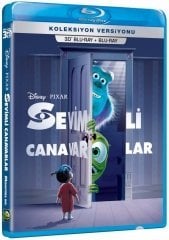 Monsters, Inc. Sevimli Canavarlar 3D Blu-Ray  2 Disk Combo