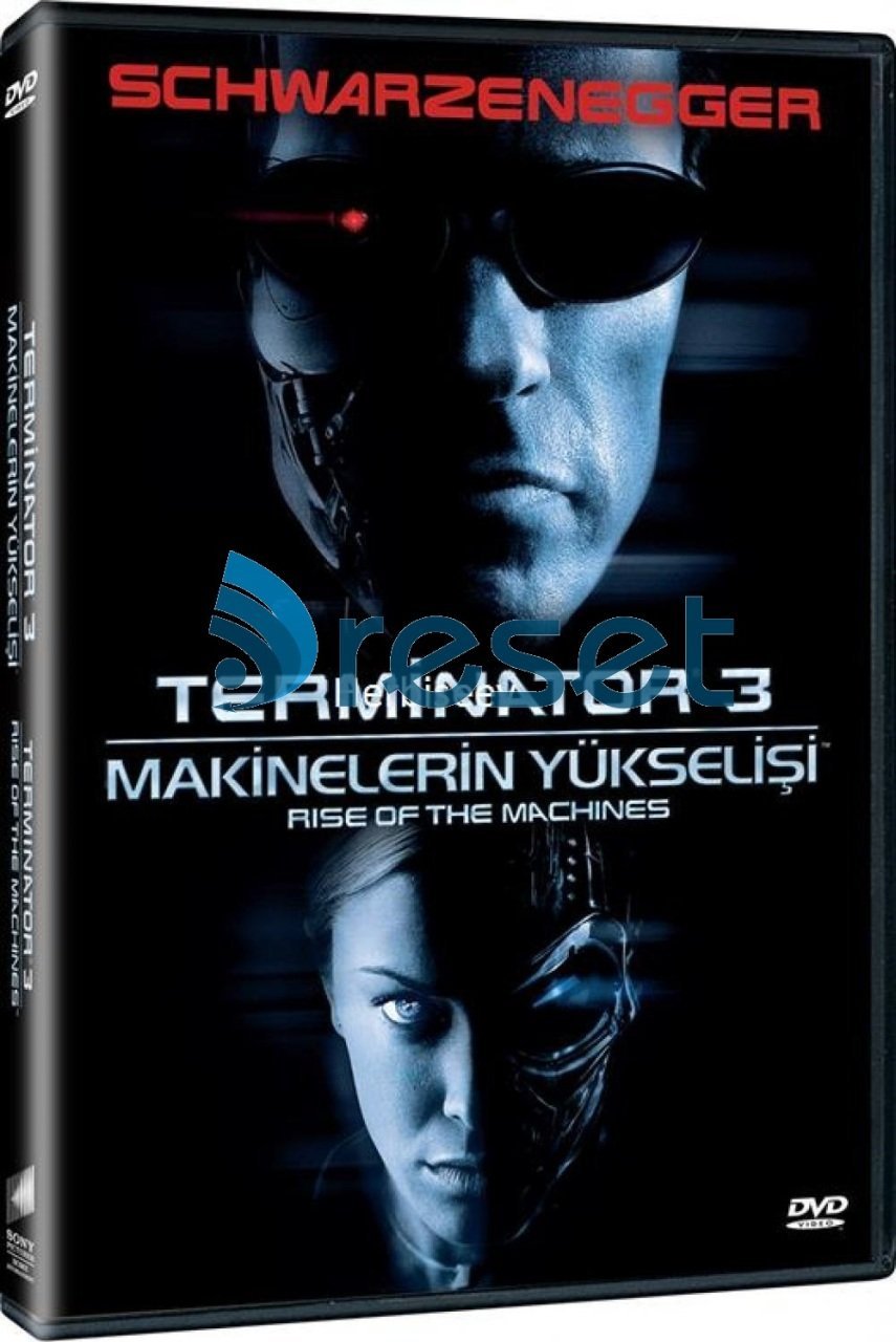 Terminator 3 Rise of the Machines Terminatör 3 Makinelerin Yükselişi DVD Karton Kılflı