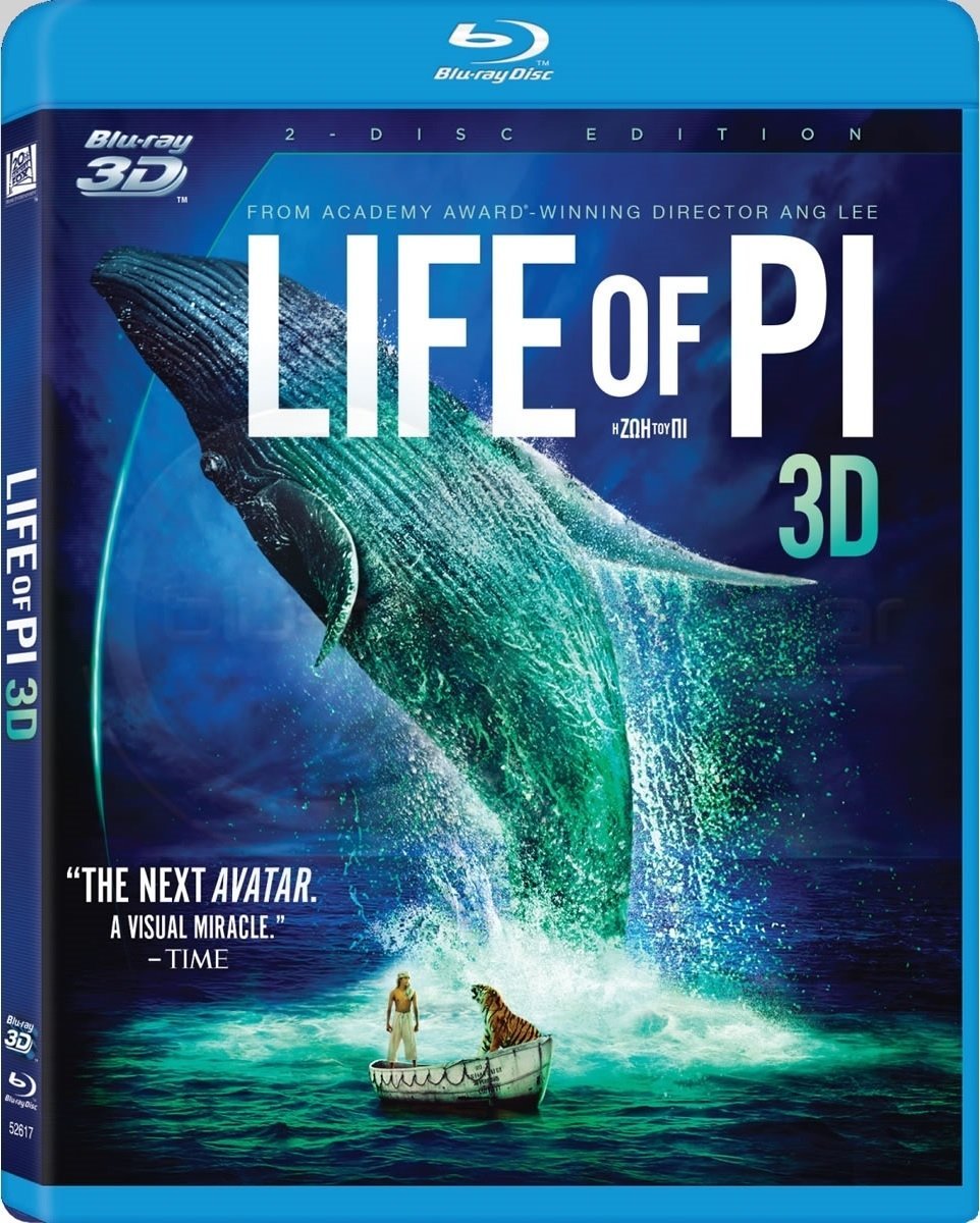 Life Of Pi - Pi'nin Yaşamı 3D+2D Blu-Ray