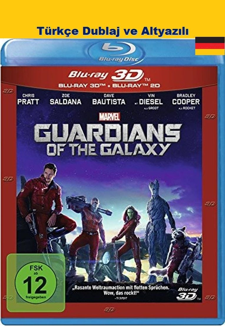 Guardians Of The Galaxy - Galaksinin Koruyucuları 3D+2D Blu-Ray