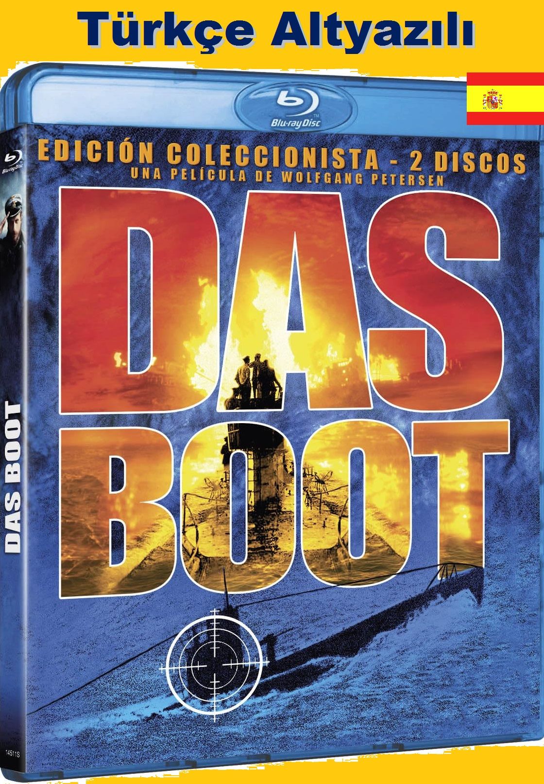 Das Boot Blu-Ray Sinema Versiyonu + Yönetmenin Kurgusu 2 Diskli