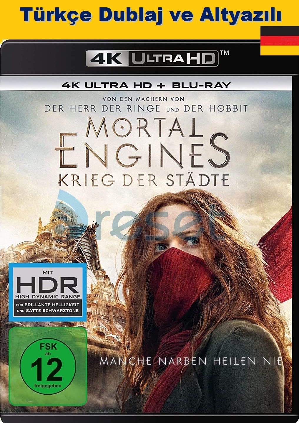 Mortal Engines - Ölümcül Makineler 4K Ultra HD+Blu-Ray 2 Disk