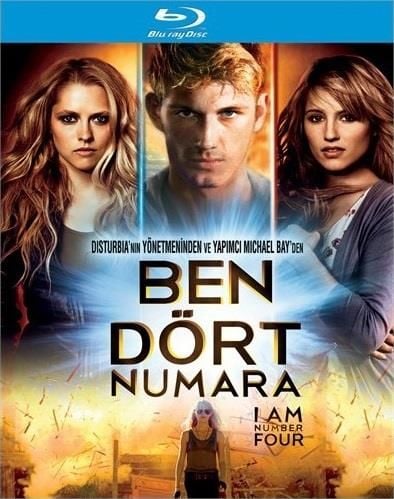 I Am Number Four - Ben Dört Numara Blu-Ray