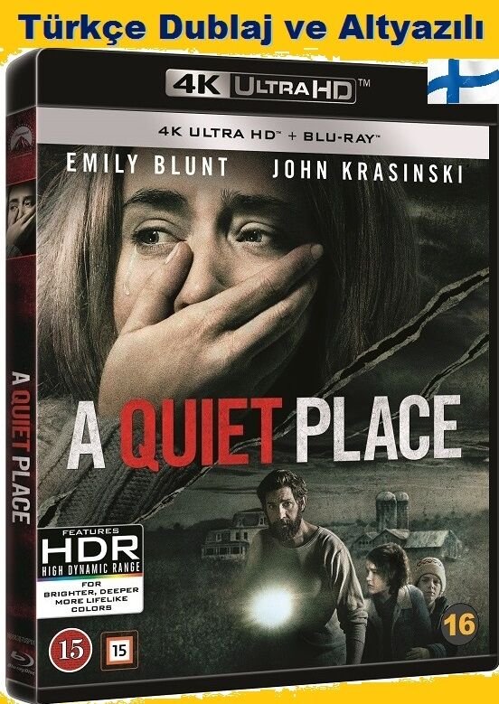 A Quiet Place - Sessiz Bir Yer 4K Ultra HD+Blu-Ray 2 Disk