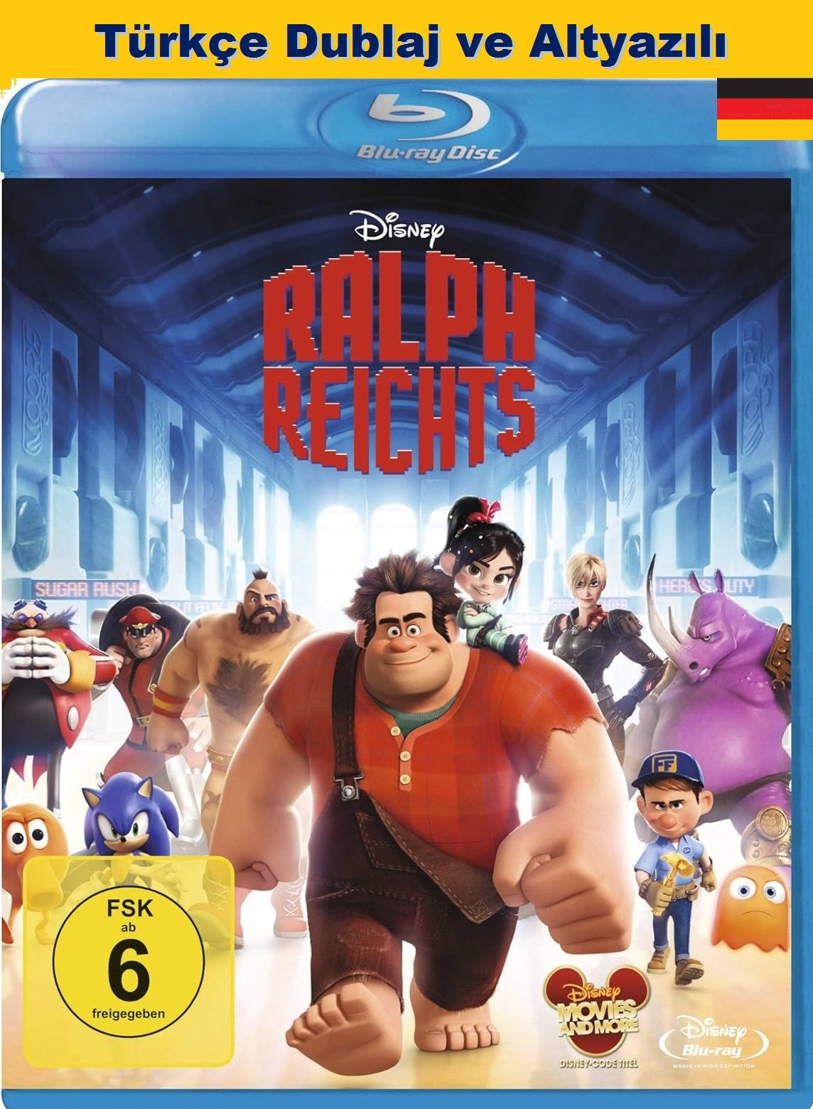 Wreck It Ralph - Oyunbozan Ralph Blu-Ray