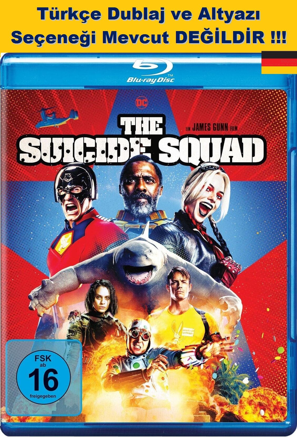 Suicide Squad 2 - Gerçek Kötüler İntihar Timi Blu-Ray