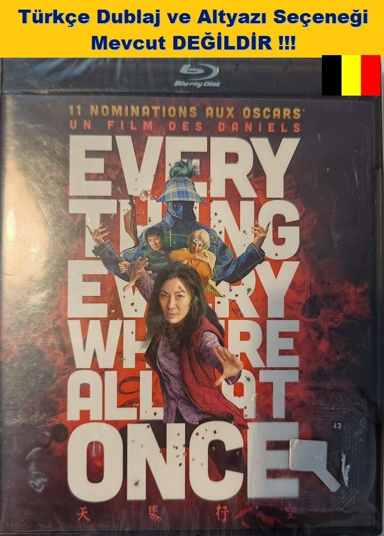 Everything Everywhere All at Once - Her Şey Her Yerde Aynı Anda Blu-Ray