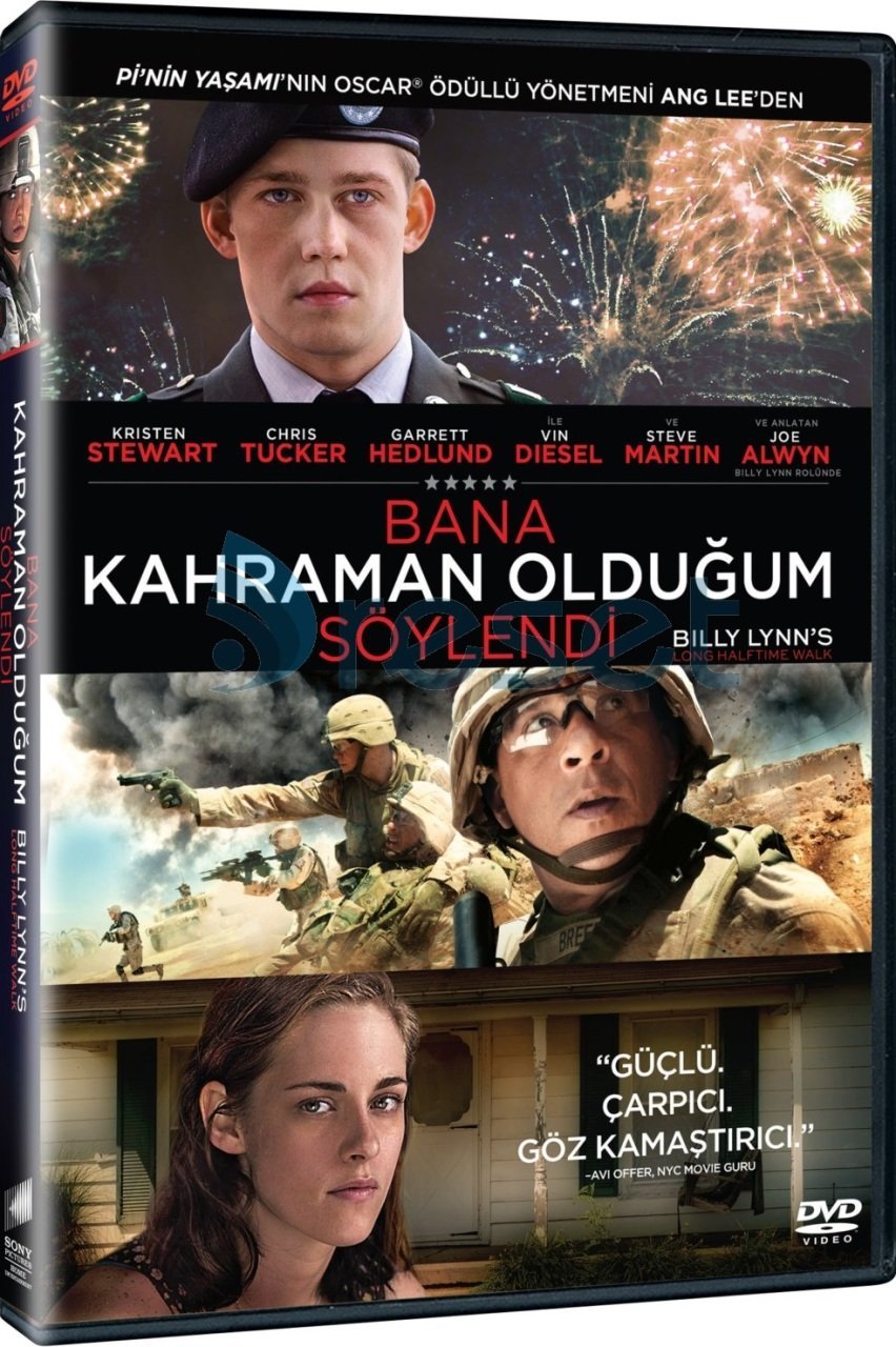 Bana Kahraman Olduğum Söylendi - Billy Lynn's DVD