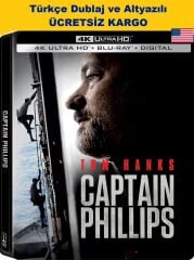 Captain Phillips - Kaptan Phillips 4K Ultra HD+Blu-Ray Steelbook 2 Disk(
