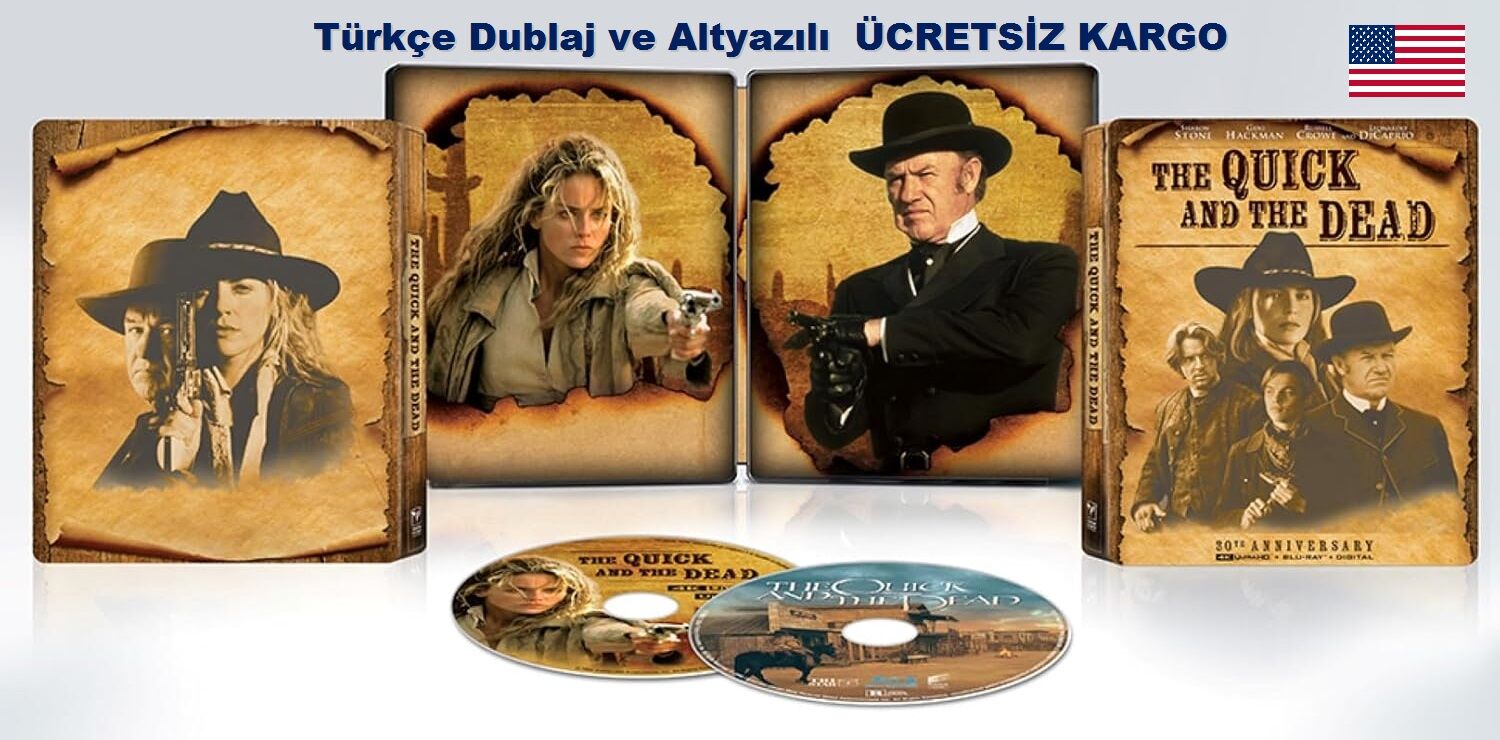 The Quick and the Dead 30th Anniversary - Hızlı ve Ölü 4K Ultra HD + Blu-Ray SteelBook