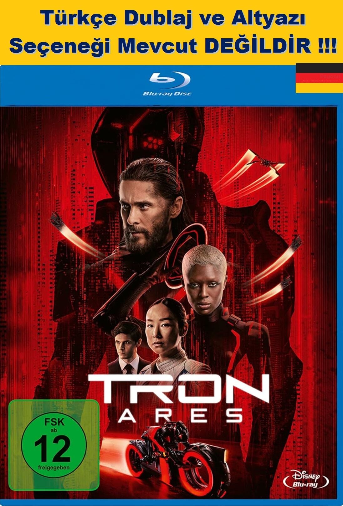 Tron: Ares Blu-Ray