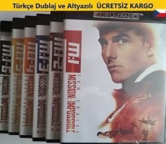 Mission Impossible 1-2-3-4-5-6 Görevimiz Tehlike 1-2-3-4-5-6 4K Ultra HD 5 Disk