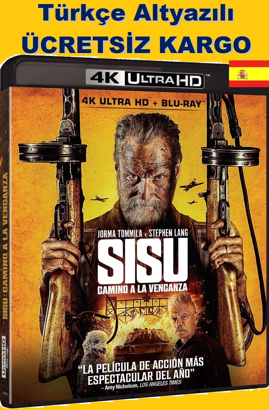 Sisu Road to Revenge - Sisu  İntikam Yolu 4K Ultra HD+Blu-Ray 2 Disk