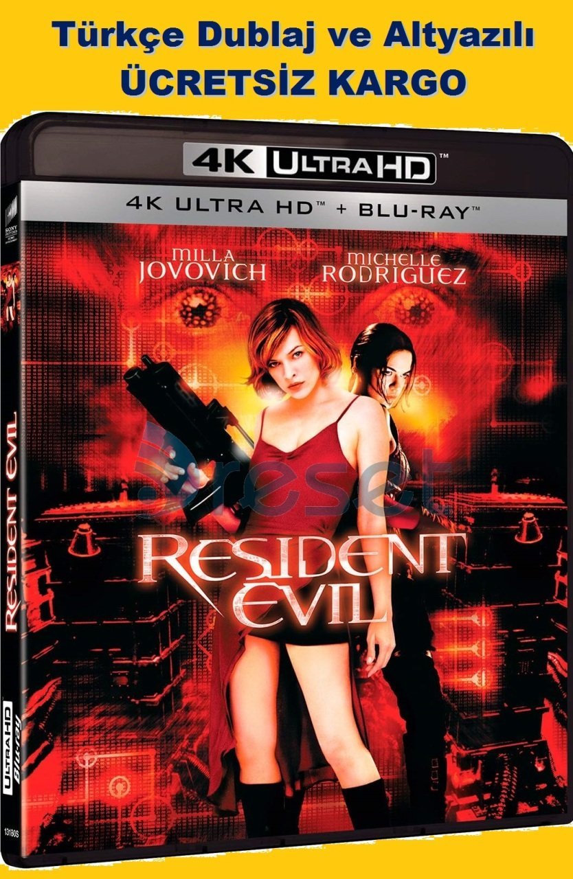 Resident Evil - Ölümcül Deney (Seri 1) 4K Ultra HD+Blu-Ray 2 Disk