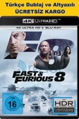 Fast And Furious 8 - Hızlı ve Öfkeli 8 4K Ultra HD + Blu-Ray 2 Disk