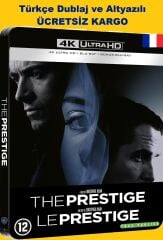 The Prestige - Prestij 4K Ultra HD+Blu-Ray+Bonus 3 Diskli Steelbook