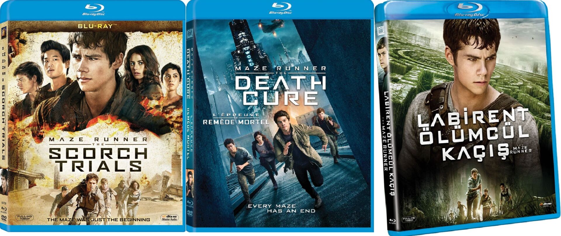 Maze Runner - Labirent 1-2-3 Blu-Ray