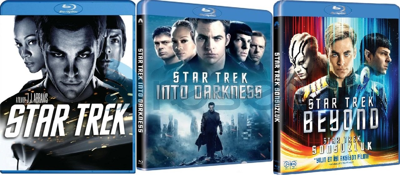 Star Trek Üçleme Blu-Ray 3 Blu-Ray