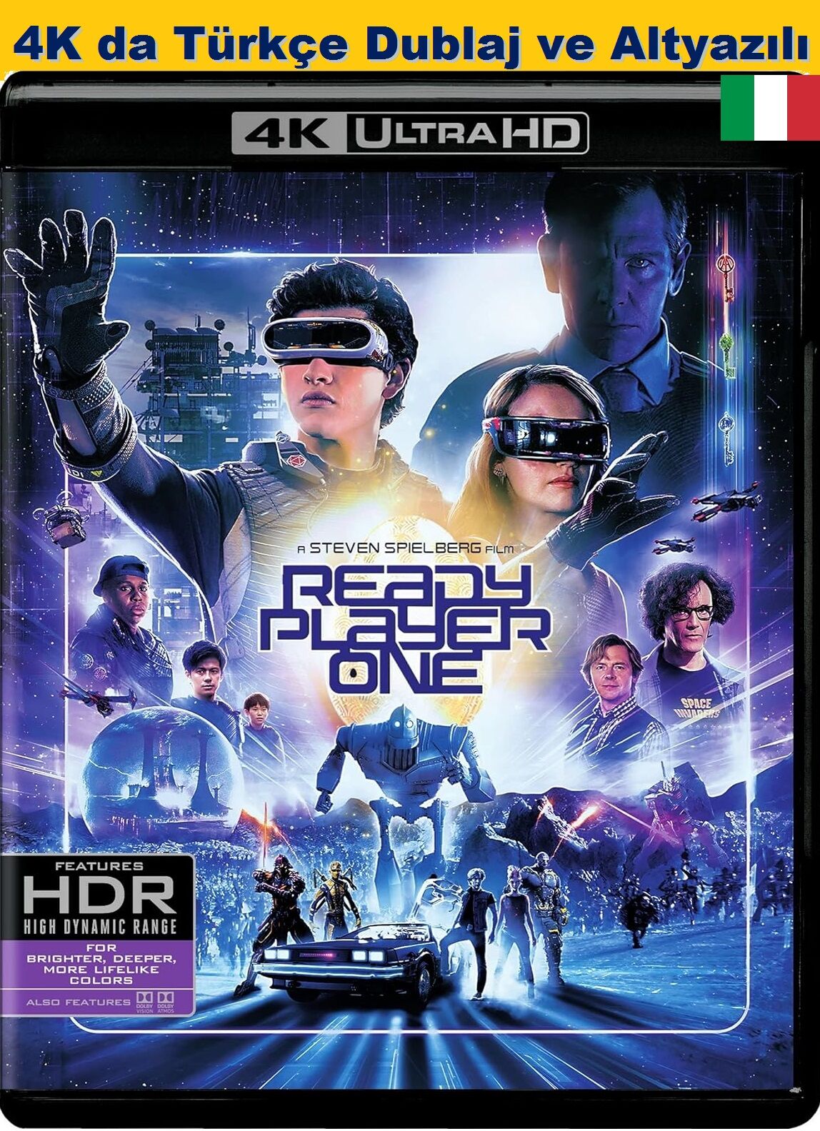 Ready Player One - Başlat 4K Ultra HD+Blu-Ray 2 Disk