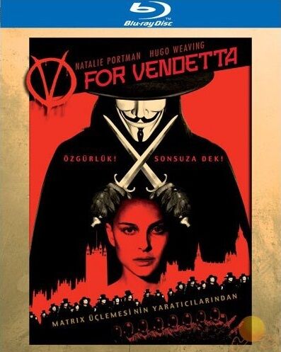 V For Vendetta Blu-Ray TİGLON