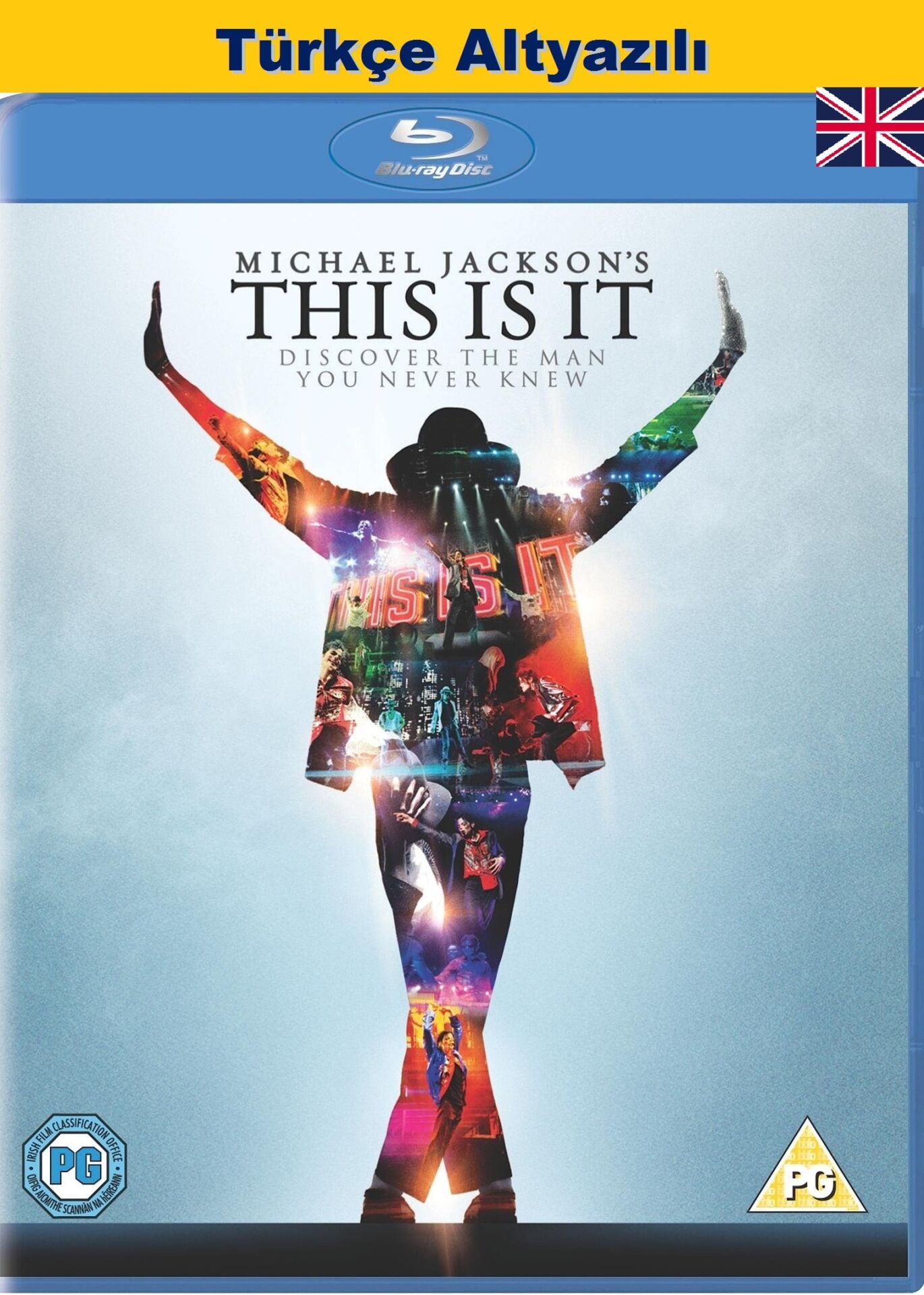 Michael Jackson This Is It  Blu-Ray Karton Kılıflı