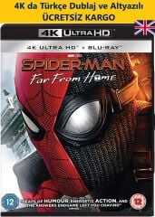 Spider-Man Far From Home - Örümcek Adam Evden Uzakta 4K Ultra HD+Blu-Ray 2 Disk
