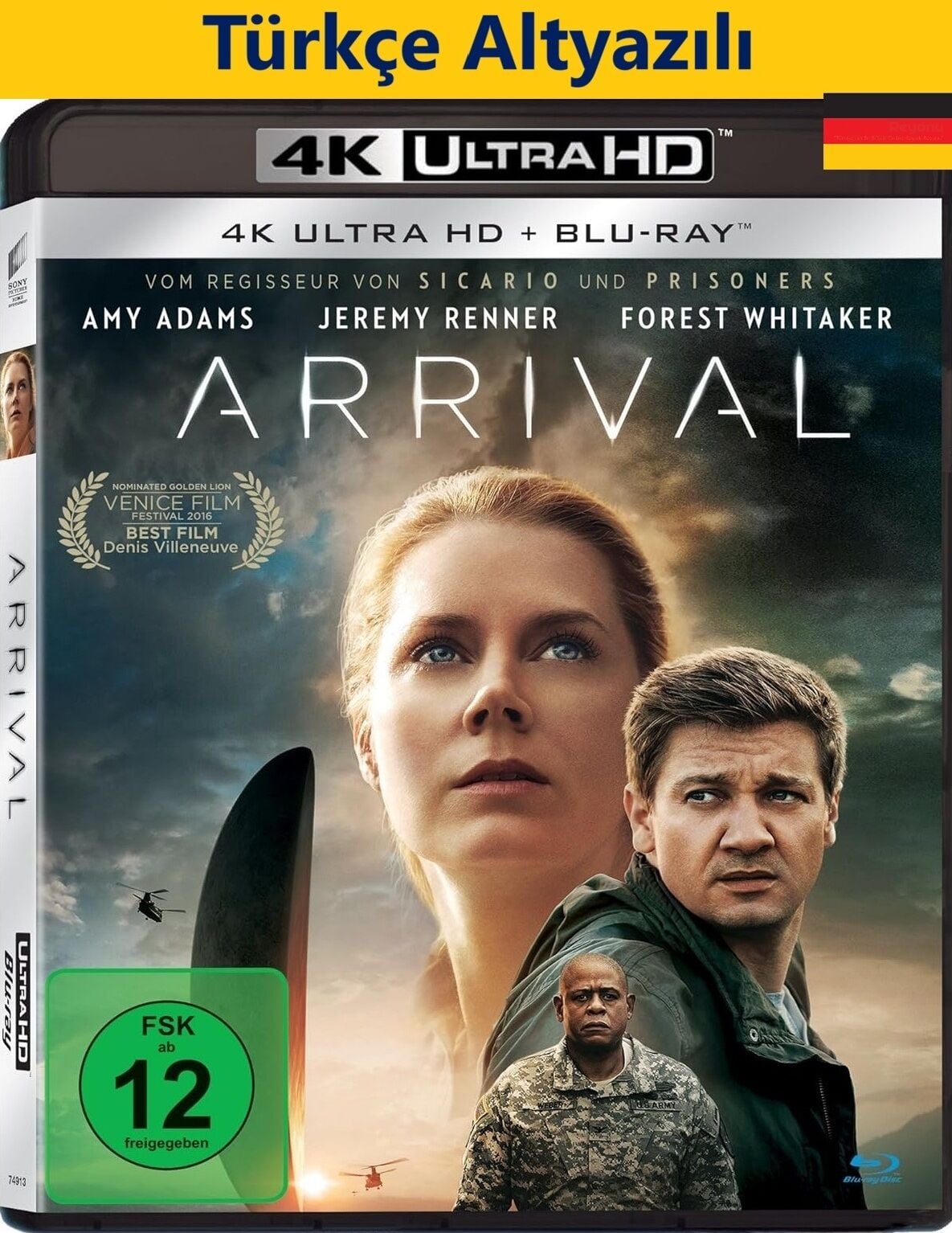 Arrival 4K Ultra HD+Blu-Ray 2 Disk