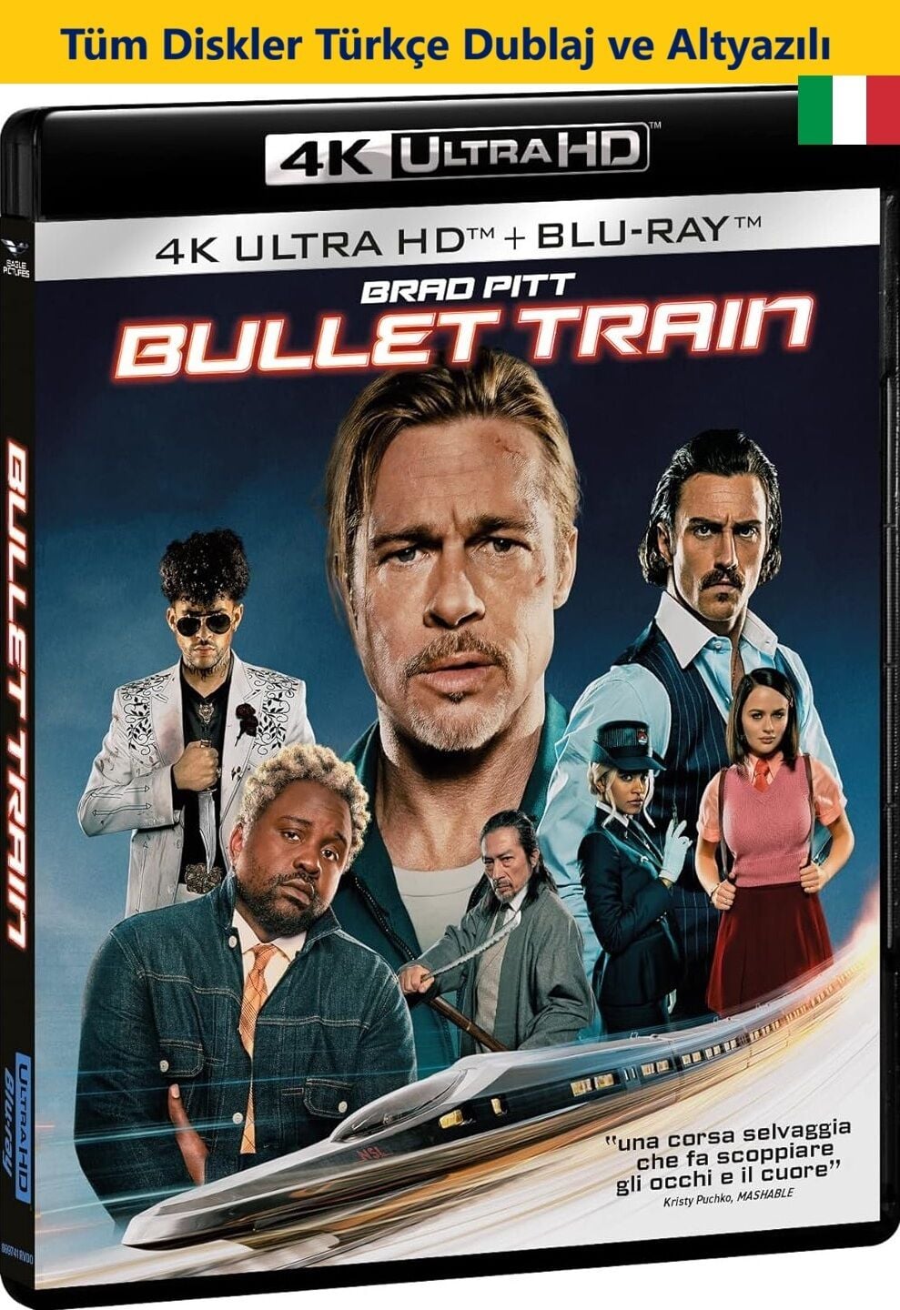 Bullet Train - Suikast Treni 4K Ultra HD+Blu-Ray 2 Disk
