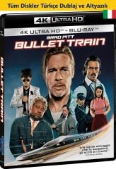 Bullet Train - Suikast Treni 4K Ultra HD+Blu-Ray 2 Disk