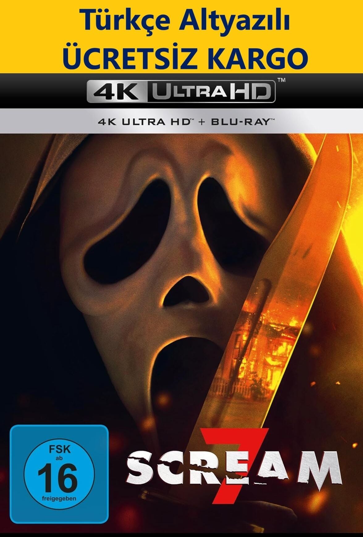 Scream 7 - Çığlık 7 4K Ultra HD+Blu-Ray