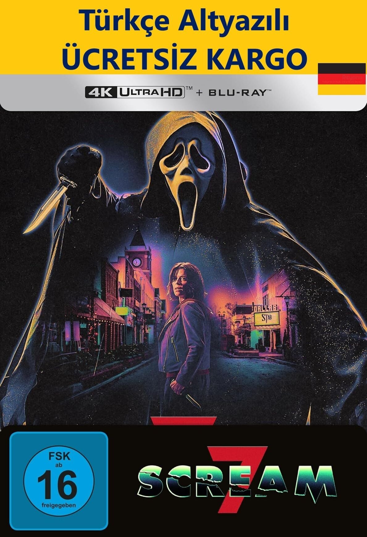 Scream 7 - Çığlık 7 4K Ultra HD+Blu-Ray Steelbook