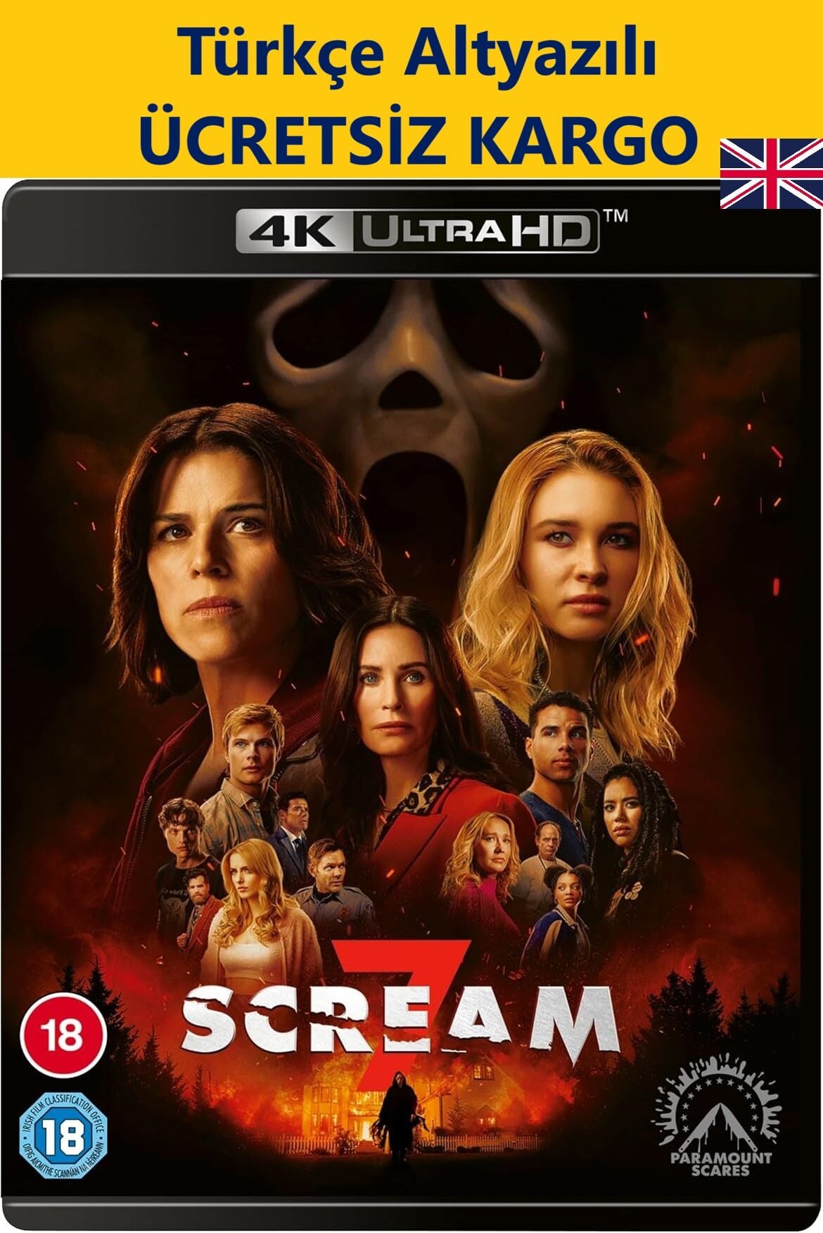 Scream 7 - Çığlık 7 4K Ultra HD Tek Disk