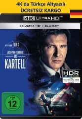 Clear And Present Danger - Açık Tehlike 4K Ultra HD+Blu-Ray+Bonus 2 Diskli
