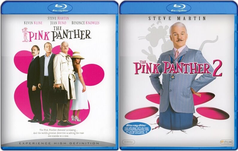 The Pink Panther 1+2 - Pembe Panter 1+2 Blu-Ray TİGLON