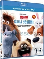The Secret Life Of Pets Evcil Hayvanların Gizli Yaşamı 3D Blu-Ray