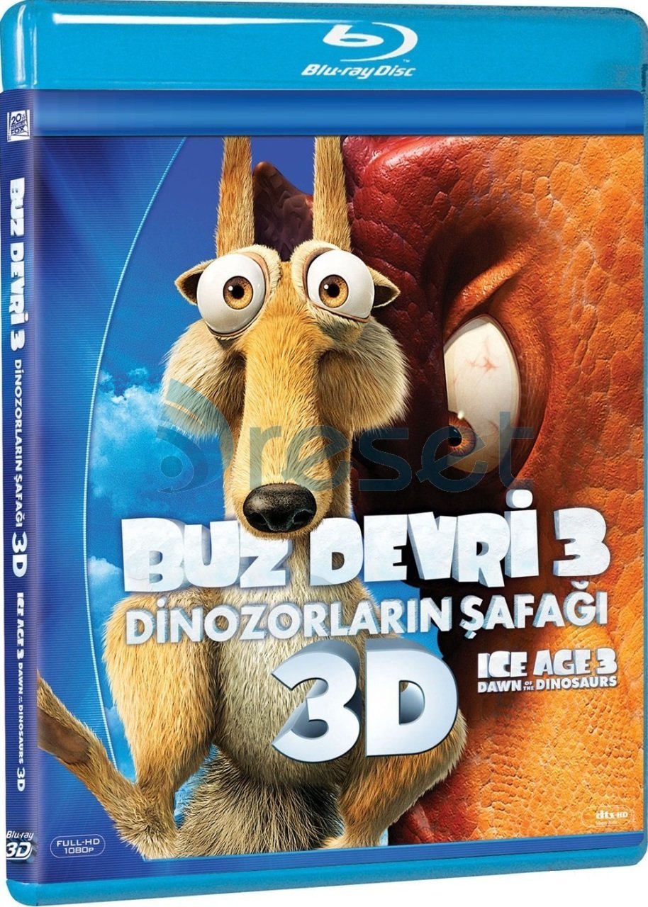 Ice Age 3 Buz Devri 3 Dinozorların Şafağı 3D Blu-Ray TİGLON
